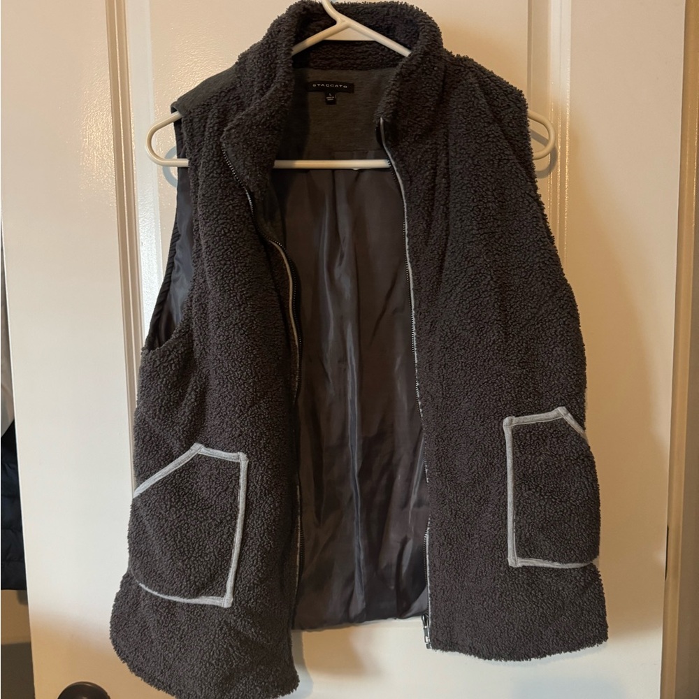 Fuzzy vest
